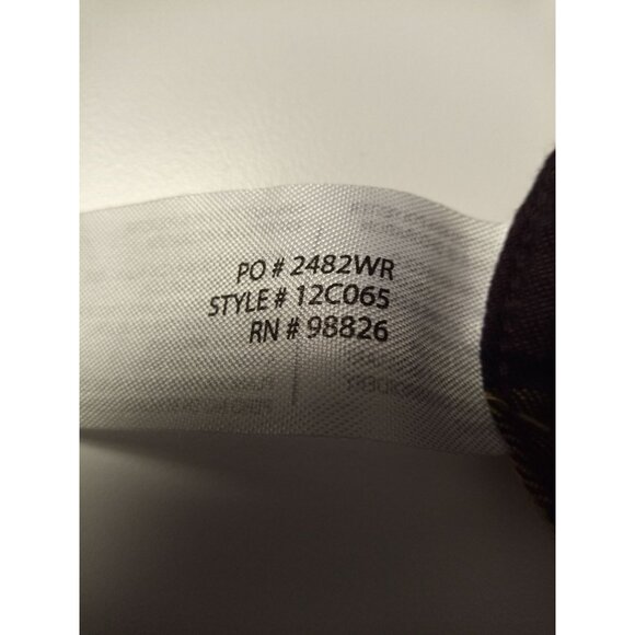 U.S. Polo Assn. Kid's Burgundy and Black Button Down Shirt Size Medium - Picture 6 of 6